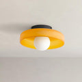 Orla coloured glass ceiling light