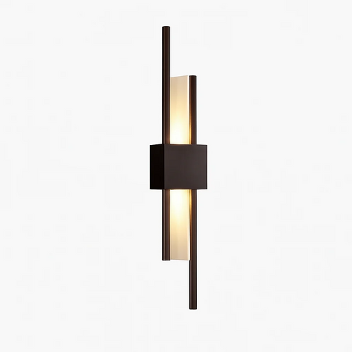 Xeres LED wall light in black